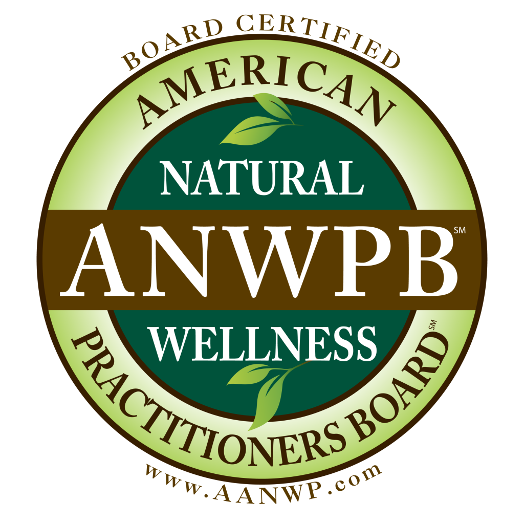 Board Certified American Natural Wellness Practitioners Board (ANWPB) certification badge